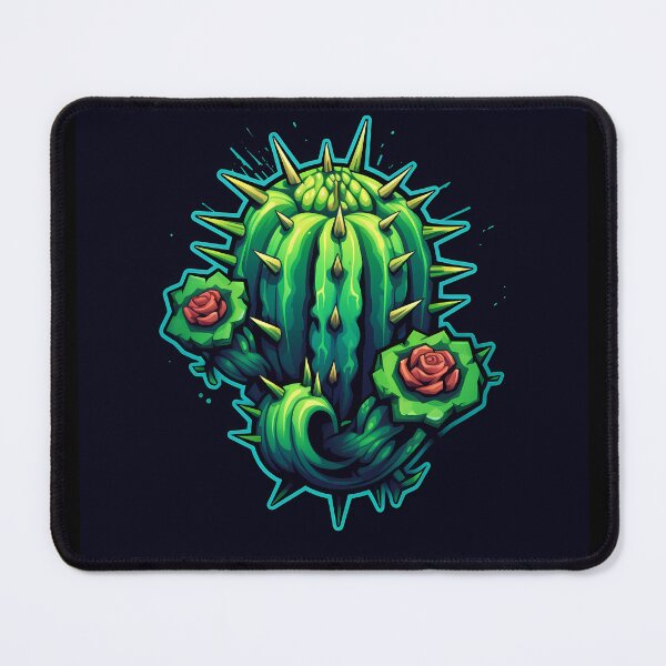 Item preview, Spiky Flowering Cactus designed and sold by candlewithhare.