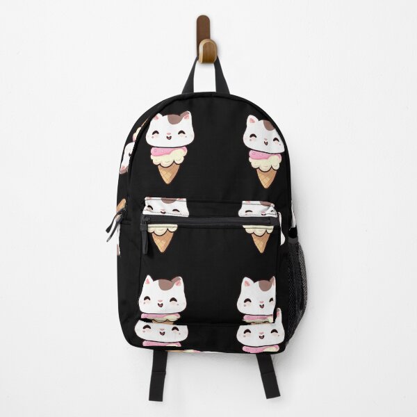 Item preview, Cute Neapolitan Ice Cream Cat designed and sold by OliversCat.