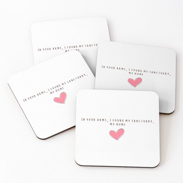 Item preview, In your arms, I found my sanctuary, my home designed and sold by Printfall.