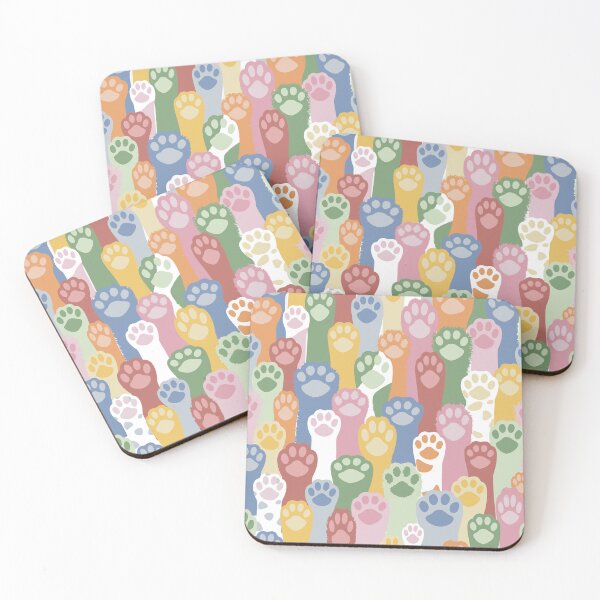 Item preview, Colorful Pawsome Pattern designed and sold by Tillowin.
