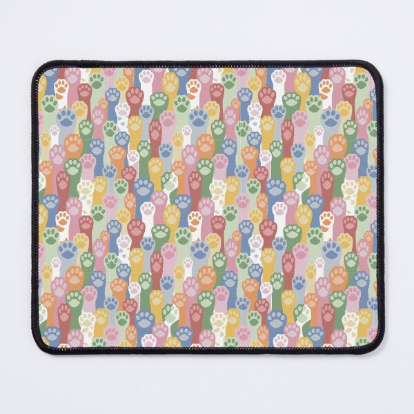 Item preview, Colorful Pawsome Pattern designed and sold by Tillowin.