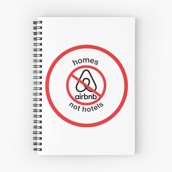 Item preview, Anti Airbnb HOMES - NOT HOTELS designed and sold by ACME PROPAGANDAWORX.