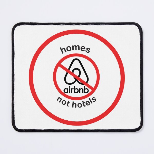 Item preview, Anti Airbnb HOMES - NOT HOTELS designed and sold by ACME PROPAGANDAWORX.