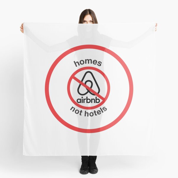 Item preview, Anti Airbnb HOMES - NOT HOTELS designed and sold by ACME PROPAGANDAWORX.