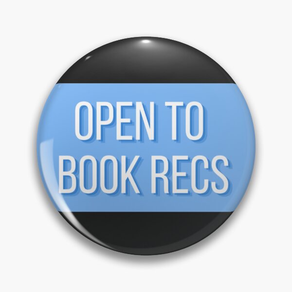 Item preview, Open to Book Recs (blue) designed and sold by thedoodlezoo.