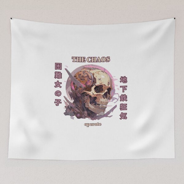 Item preview, the chaos mechanic skull designed and sold by karpuz-design.