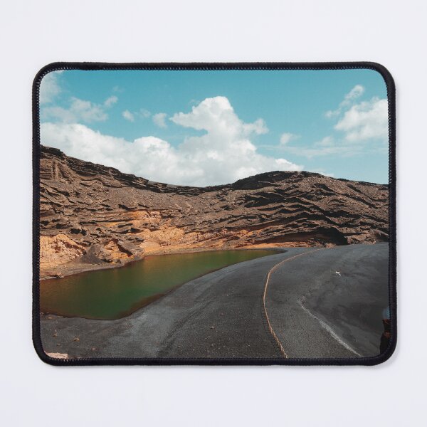 Item preview, Charco Verde (Charco de Los Clicos) Green Lagoon El Golfo Lanzarote designed and sold by SmileMoreAgain.