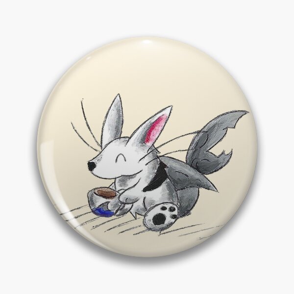 Item preview, Rabbit Shark Coffee Break designed and sold by KOKeefeArt.