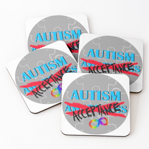 Item preview, Autism ACCEPTANCE designed and sold by Katie Kaboom Hull.