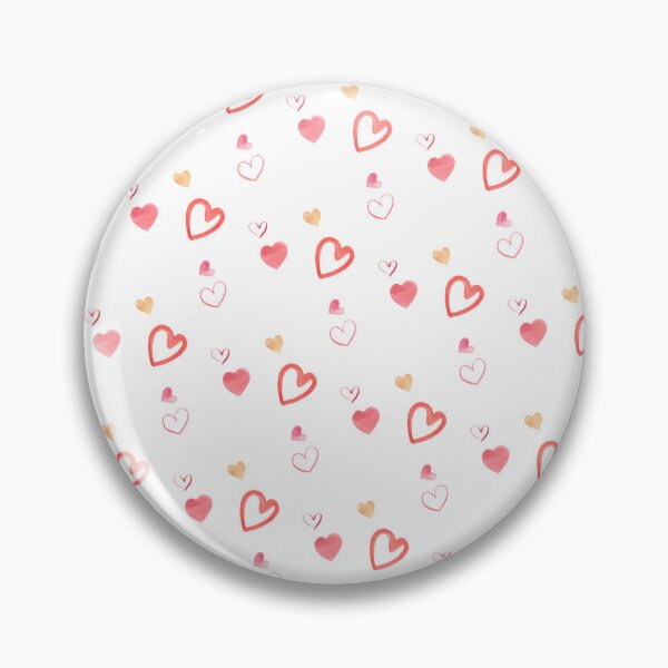 Love Pattern Pin