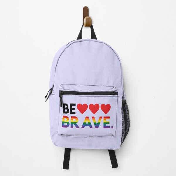 Item preview, BE BRAVE LGBT HEART EDITION designed and sold by modernezlab.