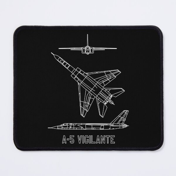 Item preview, A-5 Vigilante 1960s Jet Bomber Plane Blueprints Diagrams designed and sold by MilitaryMart.
