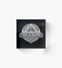 Val & Earl, Pest Control Acrylic Block