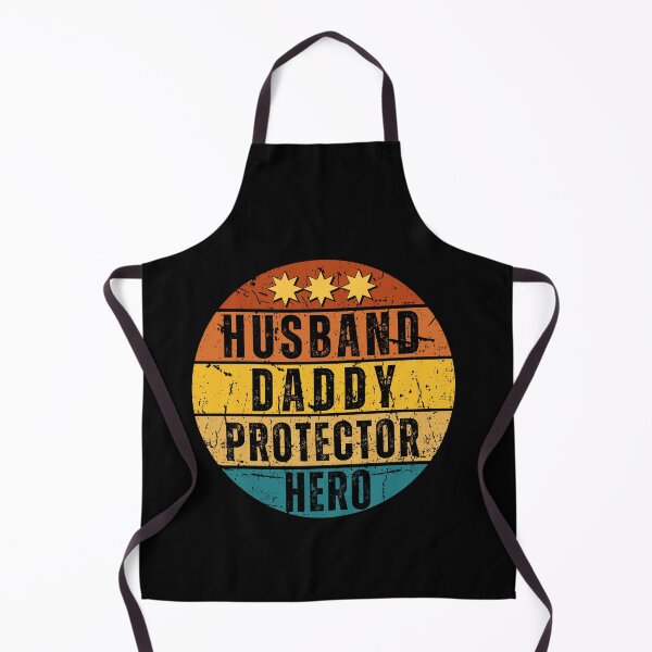Item preview, Retro Vintage Husband Daddy Protector Hero Fathers Day designed and sold by LadyHustle.