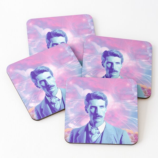 Item preview, Nikola Tesla Isnpired Visionary designed and sold by Cosmic-Canvases.