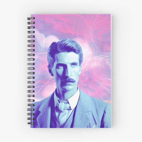 Item preview, Nikola Tesla Isnpired Visionary designed and sold by Cosmic-Canvases.
