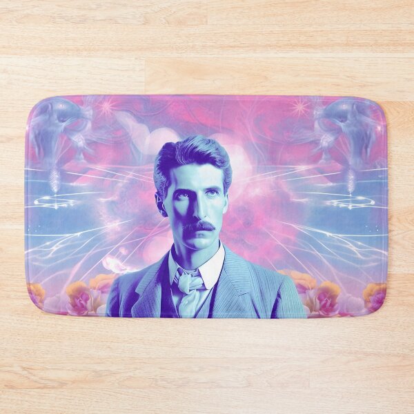 Item preview, Nikola Tesla Isnpired Visionary designed and sold by Cosmic-Canvases.