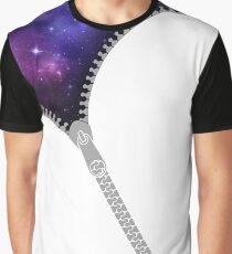 Zip Graphic T-Shirt