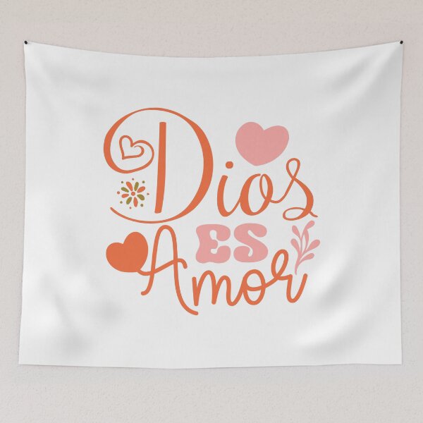 Item preview, Dios Es Amor Frases Religiosas Christian Spanish designed and sold by mariejosee22.