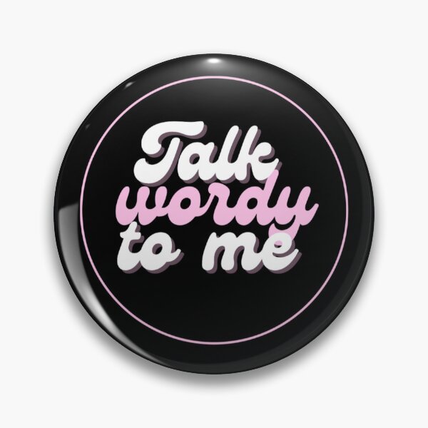 Item preview, Talk Wordy to Me designed and sold by thedoodlezoo.