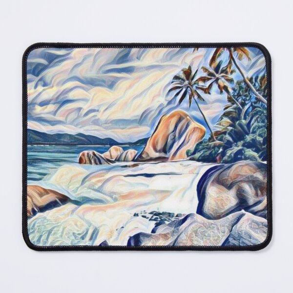 Item preview, A tropical island with plam trees designed and sold by adlkh.