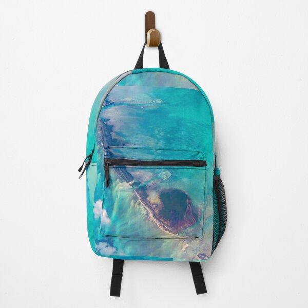 Item preview, Looking Down at a Tropical Blue Atoll designed and sold by SafariByMarisa.