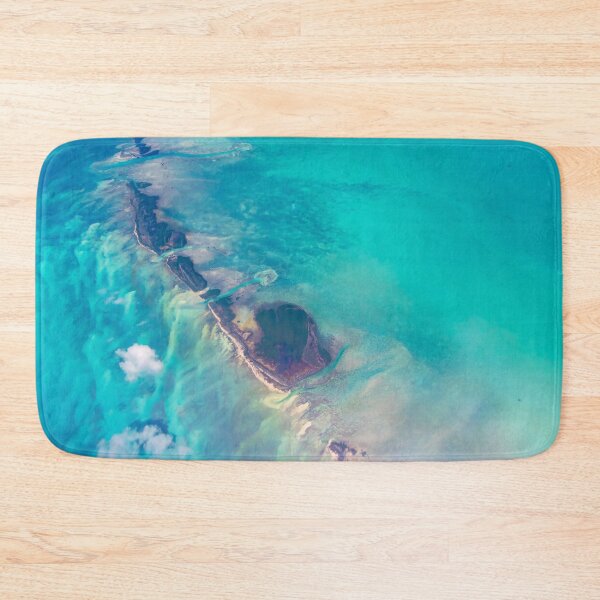 Item preview, Looking Down at a Tropical Blue Atoll designed and sold by SafariByMarisa.