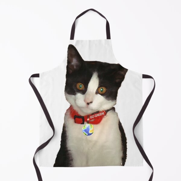Item preview, Cat Go Green designed and sold by Earthlovenow.
