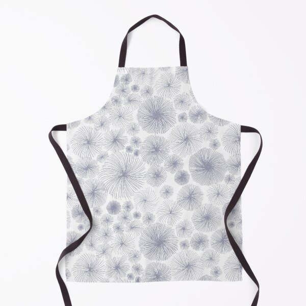 Item preview, grey abstract fluffy circles designed and sold by seredovandesign.
