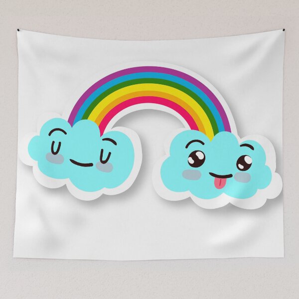 Item preview, cheerful rainbow designed and sold by JullBidukha.