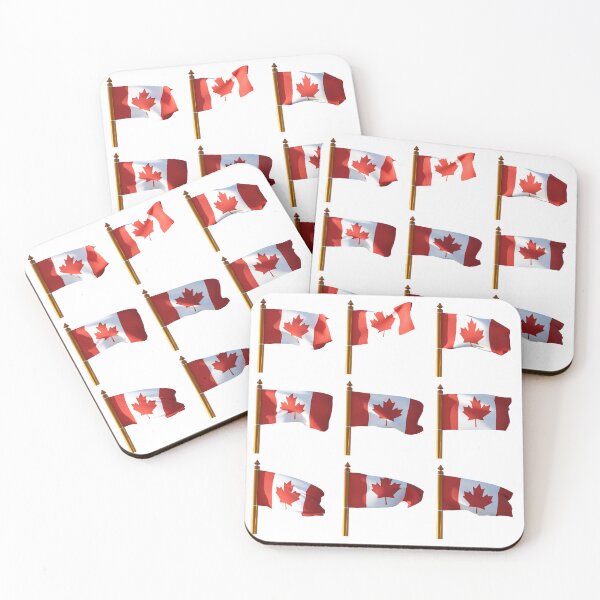 Item preview, Canadian Flags Flying designed and sold by KTSubz Faith & Fun Designs.