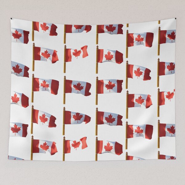 Item preview, Canadian Flags Flying designed and sold by KTSubz Faith & Fun Designs.