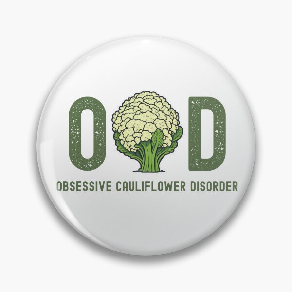 Item preview, OCD - Obsessive Cauliflower Disorder designed and sold by BBGIFTSUK.