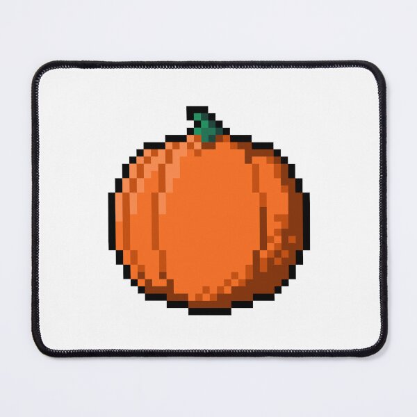 Item preview, Pixel Pumpkin - pixel food art designed and sold by LittleFoodShop.