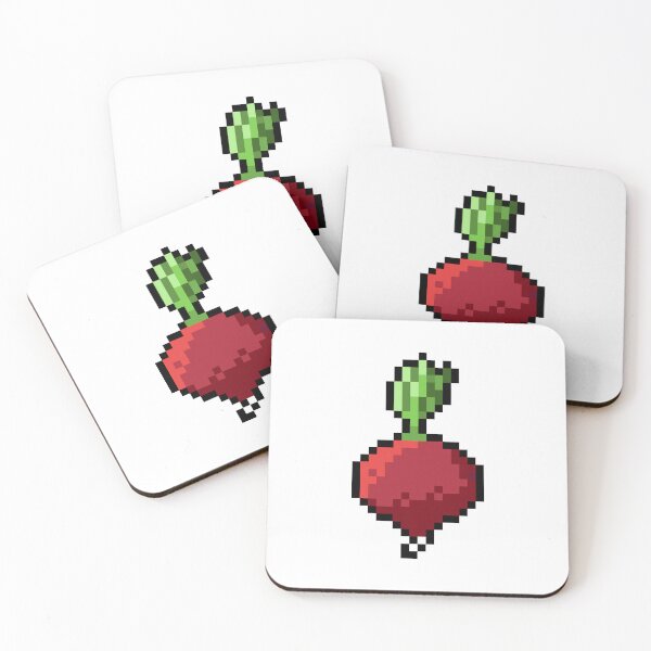 Item preview, Pixel Radish - pixel food art designed and sold by LittleFoodShop.