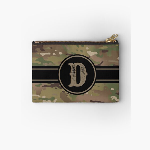 Item preview, Army Camouflage Monogram: Letter D designed and sold by Jared Davies.