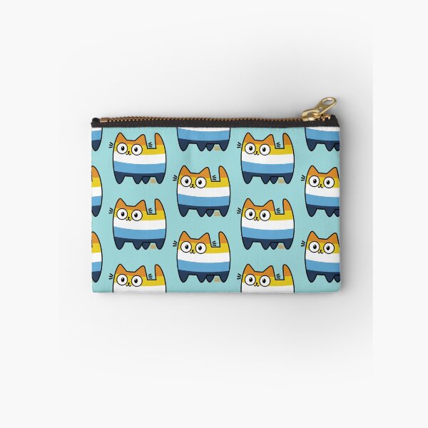 Item preview, AroAce Pride Cat (new version) designed and sold by SamHoweMeow.