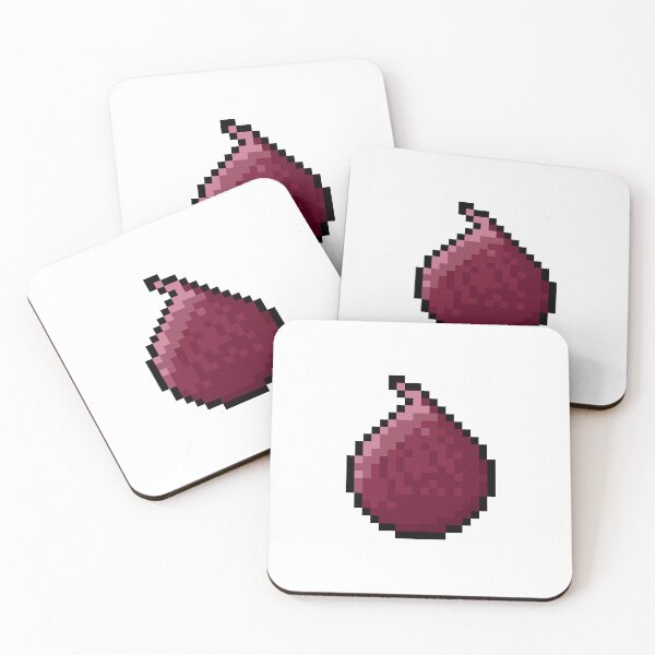 Item preview, Pixel Red Onion - pixel food art designed and sold by LittleFoodShop.
