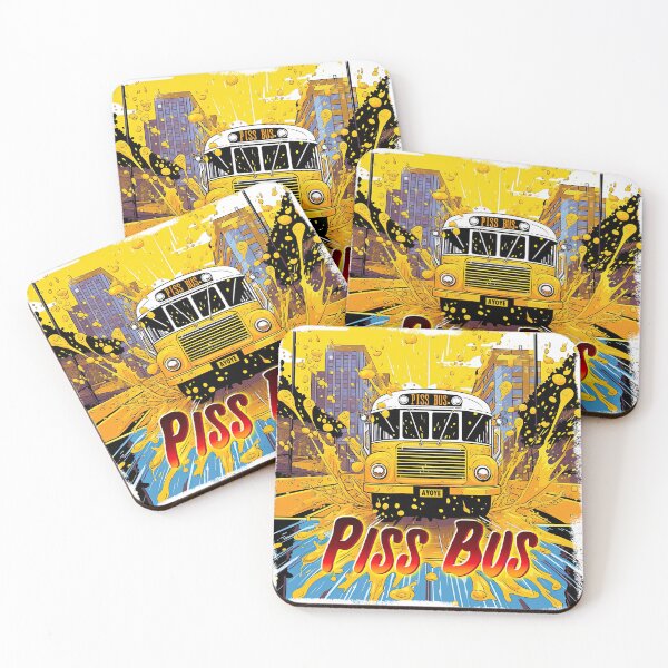 Item preview, Piss Bus designed and sold by NerdSquadX.