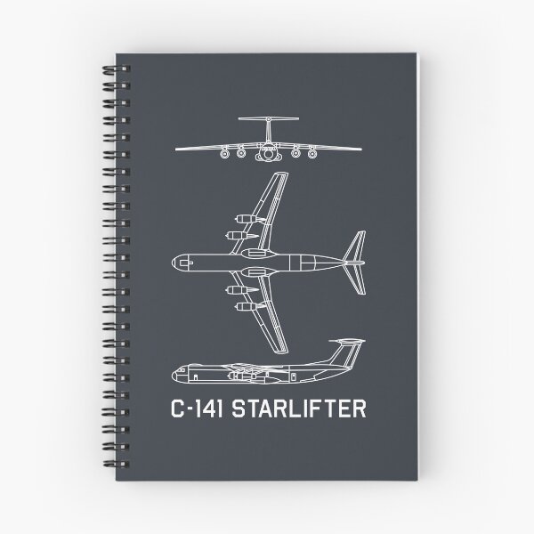 Item preview, C-141 Starlifter American Plane Airplane Blueprints Diagrams designed and sold by MilitaryMart.