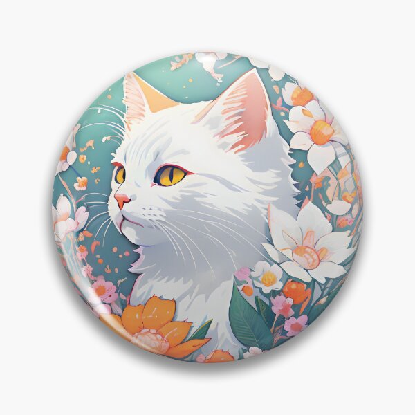 Item preview, whitecat designed and sold by BrujoArt.