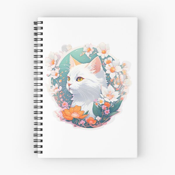Item preview, whitecat designed and sold by BrujoArt.