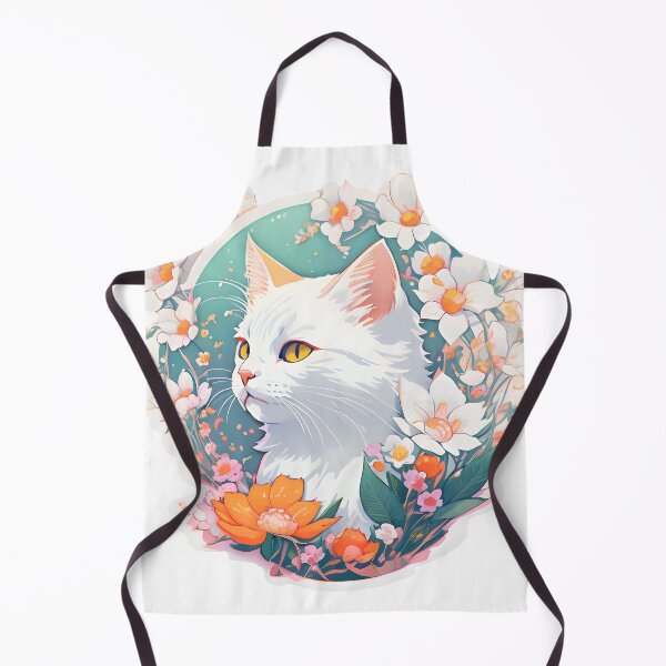 Item preview, whitecat designed and sold by BrujoArt.
