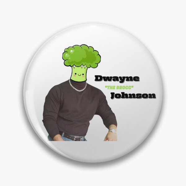 Item preview, Dwayne "The Brocc" Johnson, captioned designed and sold by tinks-ts.