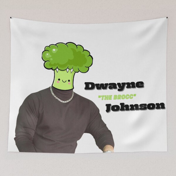 Item preview, Dwayne "The Brocc" Johnson, captioned designed and sold by tinks-ts.