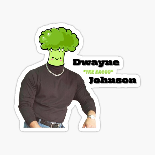 Dwayne Egg Johnson Sticker for Sale by aliyahwood