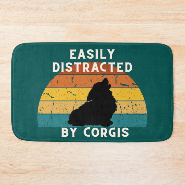 Item preview, Easily distracted by Corgis designed and sold by DeVeauDesign.