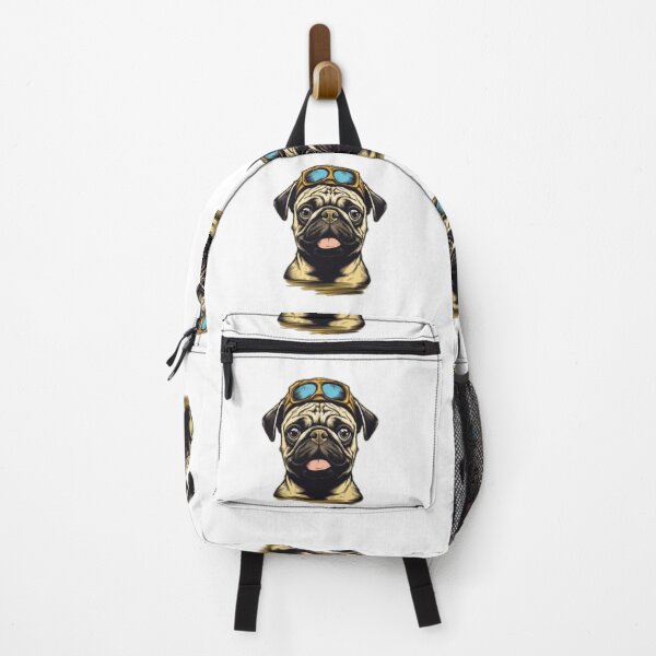 Item preview, Aviator pug designed and sold by MixedModernArt.