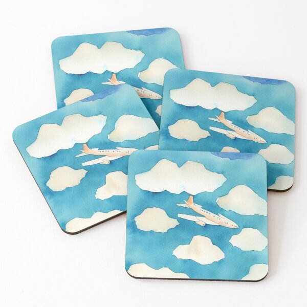 Item preview, Airplane, clouds 2 designed and sold by DejanVuk.