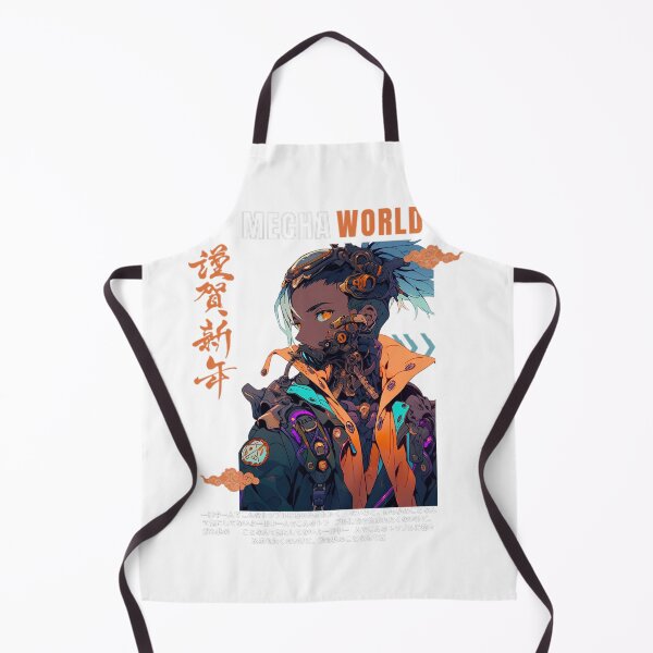 Item preview, mecha worl cyberpunk anime boy designed and sold by karpuz-design.